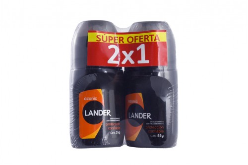 Desod Lander Ozonic Con 55 Gr 2X1 Oferta