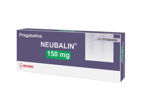 Neubalin 150 Mg Caja Por 30 Tabletas Rx Rx1