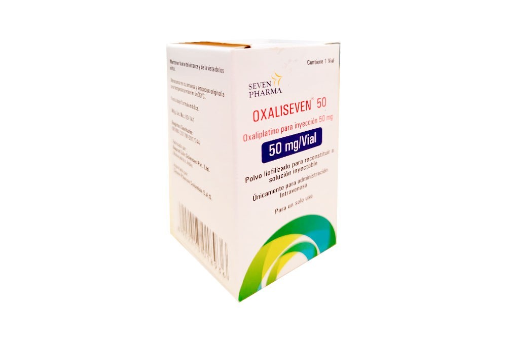 Oxaliseven 50 mg Caja Con Un Vial Col Rx1 Rx4