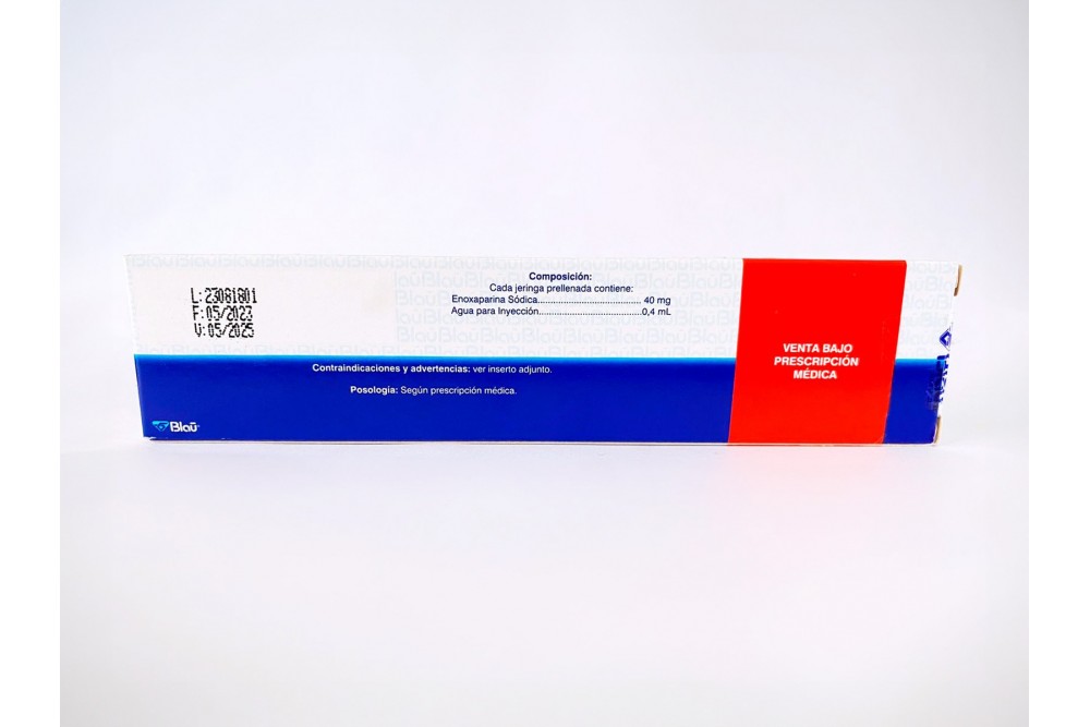 Comprar Enoxalow 40 Mg/0,4 ML | Jeringa Prellenada