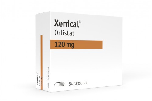 Xenical 120 mg Caja Con 84 Cápsulas Rx Rx1