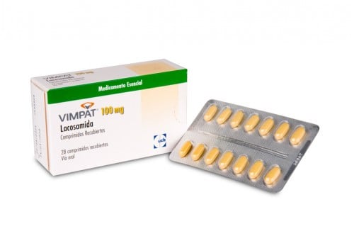 Vimpat 100 mg Caja Con 28 Tabletas Cubiertas Rx Rx1Rx4