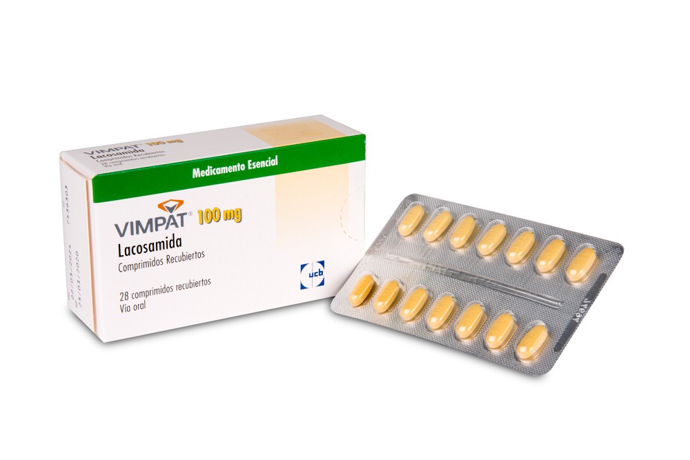 Vimpat 100 mg Caja Con 28 Tabletas Cubiertas Rx Rx1Rx4