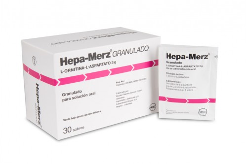 Hepa-Merz Granulado 3 g Caja Con 30 Sobres Rx Rx1