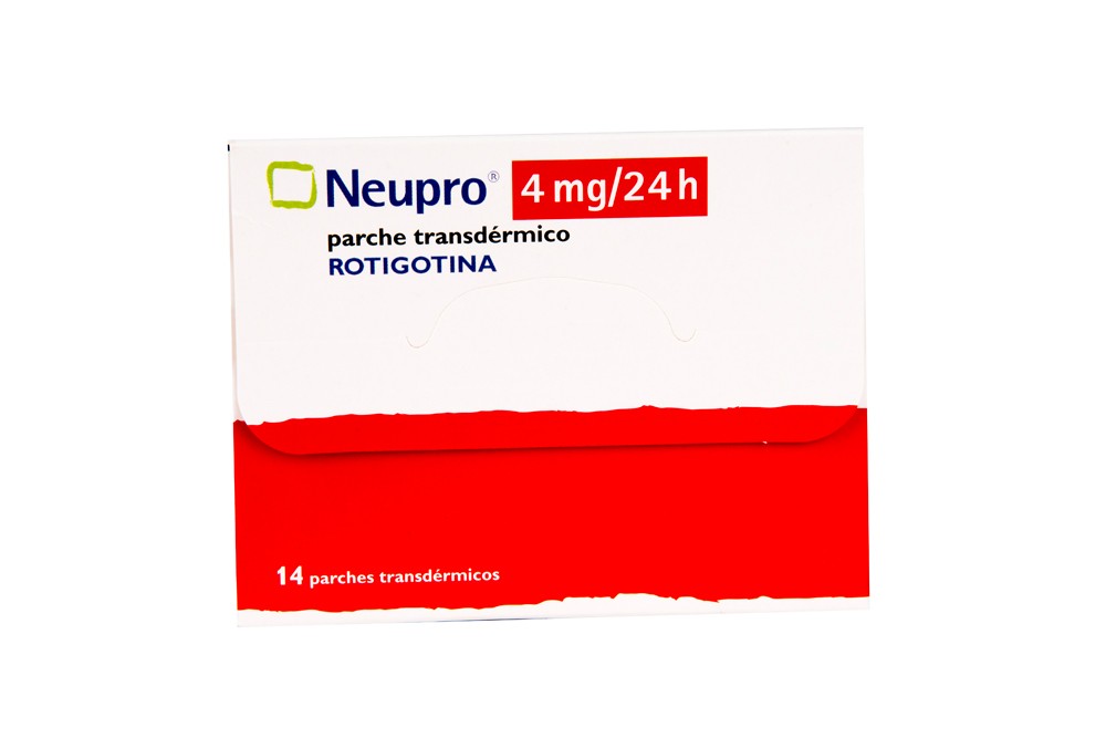 Neupro 4 Mg/ 24H Caja De 14 Parches Rx1 Rx4