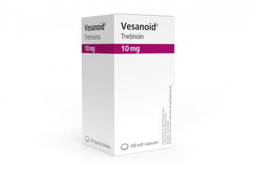 Vesanoid 10 mg Caja Con 100 Cápsulas Blandas Rx Rx1 Rx4