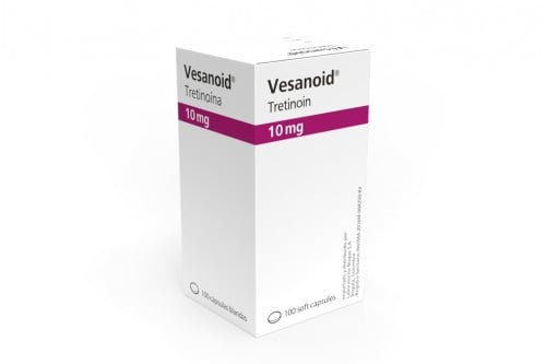 Vesanoid 10 mg Caja Con 100 Cápsulas Blandas Rx Rx1 Rx4