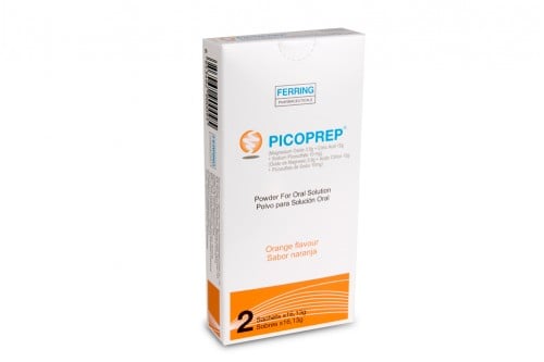 Picoprep Polvo 3.5 / 12 G / 10 Mg Caja Con 2 Sobres De 16.13 G  Sabor Naranja