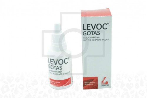 Levoc Gotas 5 Mg / Ml Caja Con Frasco Con 20 Ml