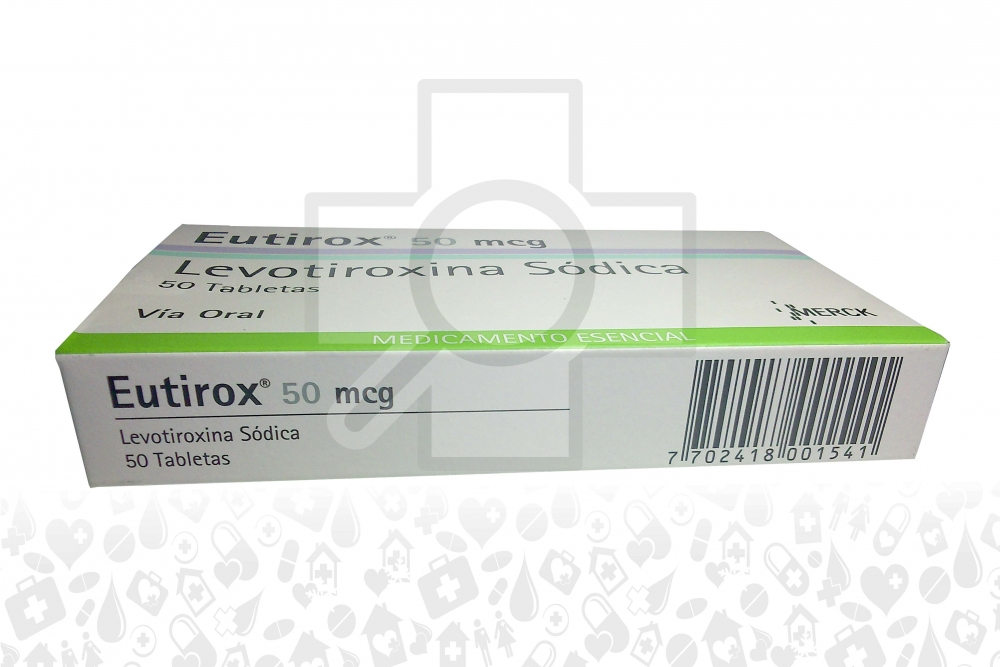 Comprar Eutirox 50 Mcg Con 50 Tabletas. En Farmalisto Colombia.