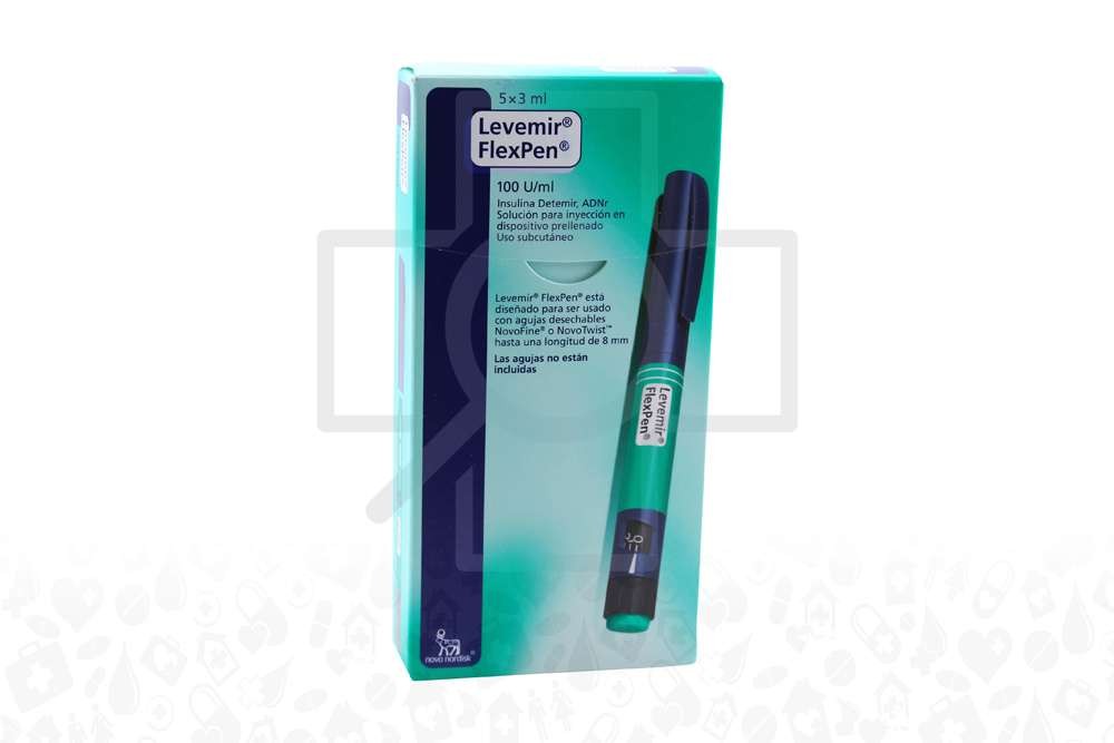 Comprar Levemir Flexpen 100 U / mL Insulina Detemir En Farmalisto