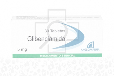 Glibenclamida 5 mg Caja Con 30 Tabletas Rx4