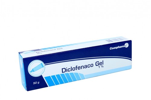 Diclofenaco 1% Gel Caja Con Tubo Con 50 G