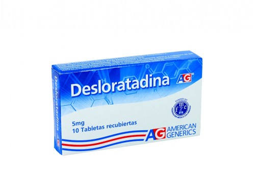 DesLoRAtadina 5 Mg Caja Con 10 Tabletas