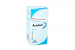 Aciclovir 200 Mg / 5 Ml Polvo Para Suspensión Oral Caja Con Frasco Con 90 Ml