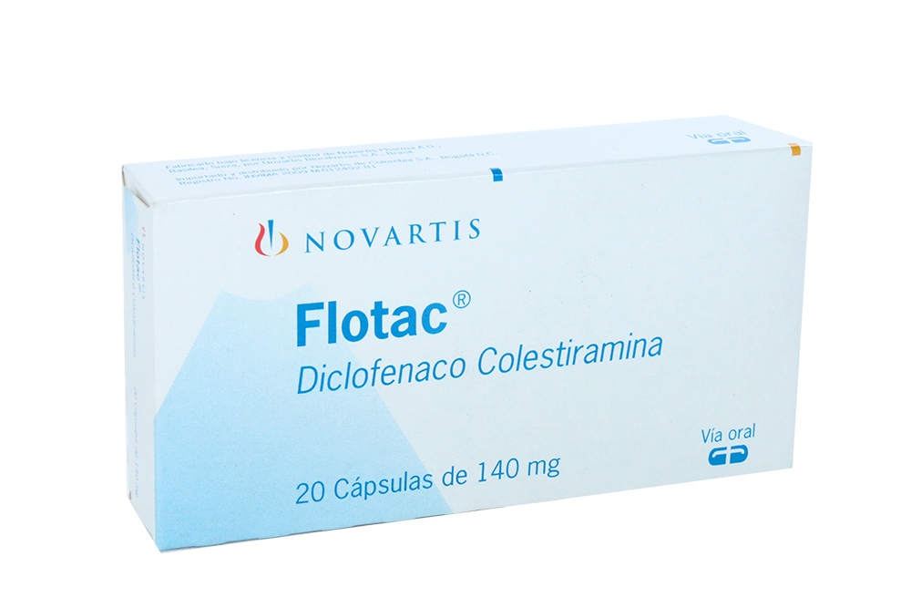 Comprar Flotac 140 Mg Caja X Capsulas En Farmalisto Colombia