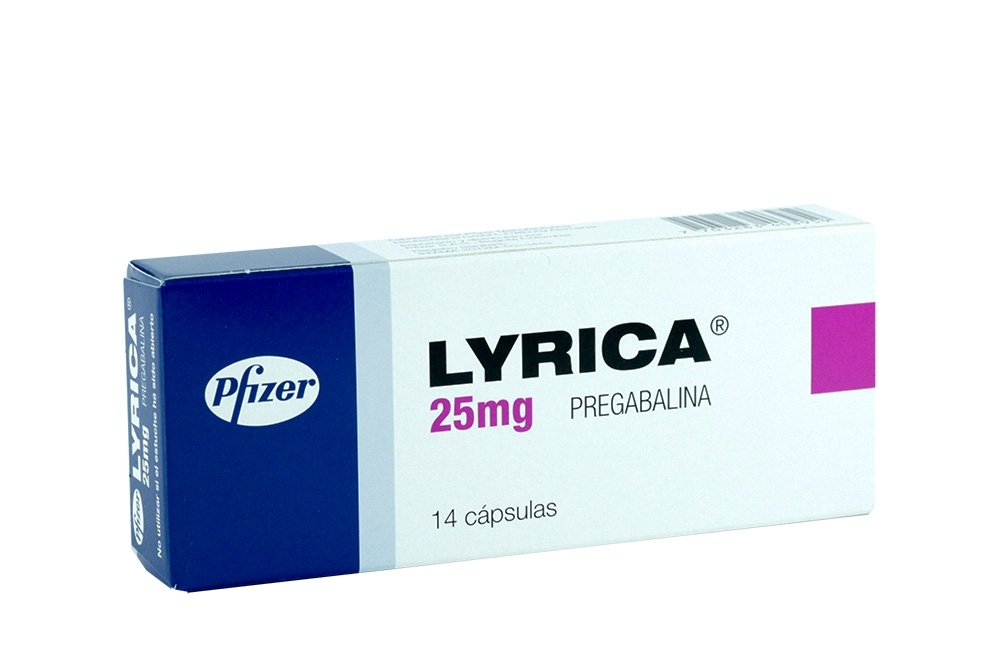 Comprar Lyrica 25 mg Caja Con 14 Cápsulas En Farmalisto Colombia