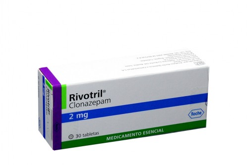 Rivotril 2 mg Caja Con 30 Tabletas Rx Rx6