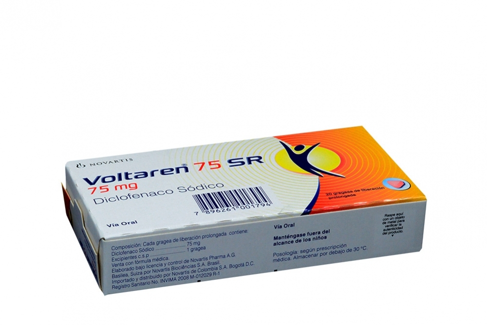 voltaren grageas 75 mg