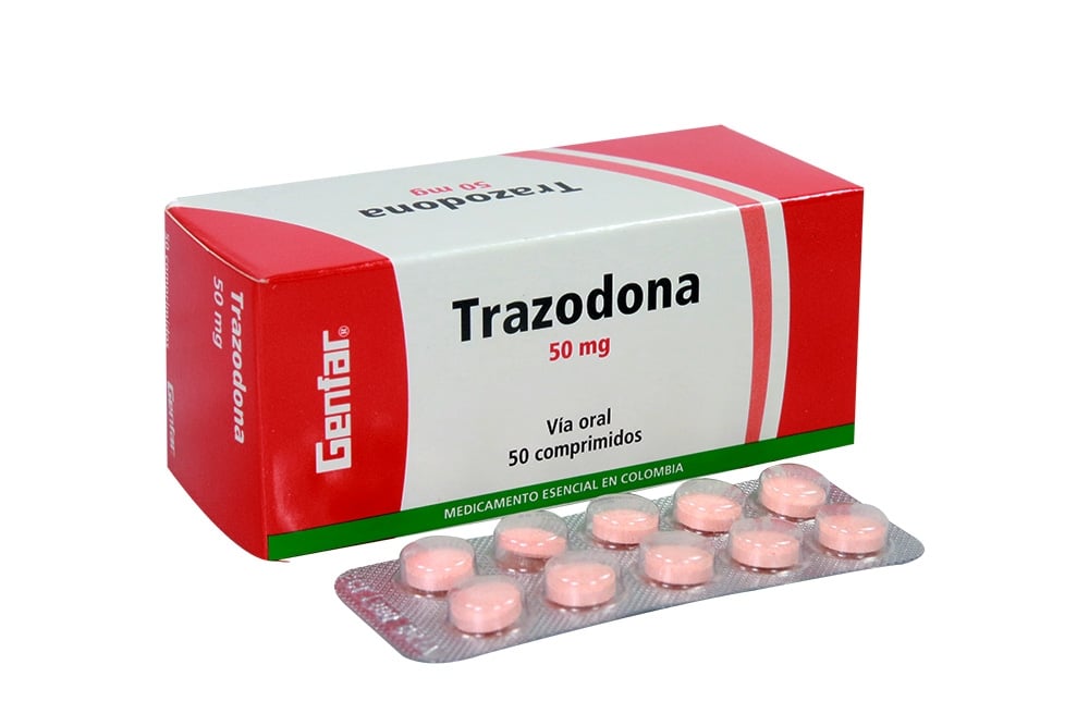 Comprar Trazodona 50 Mg Con 50 Comprimidos En Farmalisto Colombia