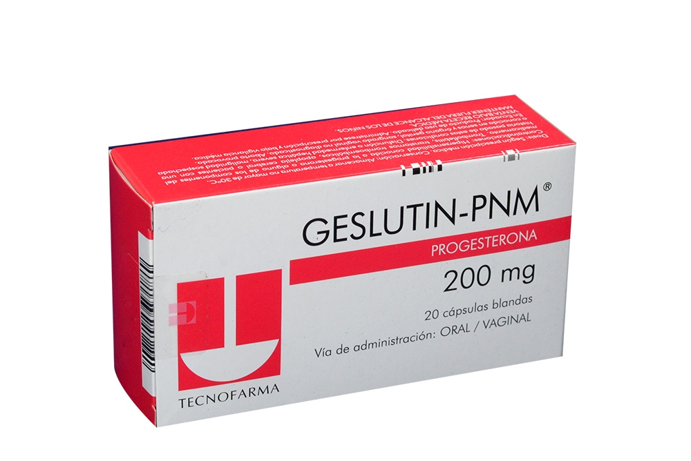Comprar Geslutin PNM 200 mg 20 Cápsulas En Farmalisto Colombia.