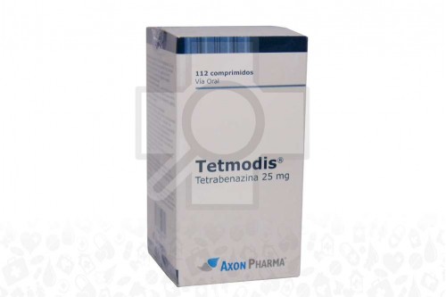 Tetmodis 25 mg Caja Con Frasco Con 112 Comprimidos Rx Rx1