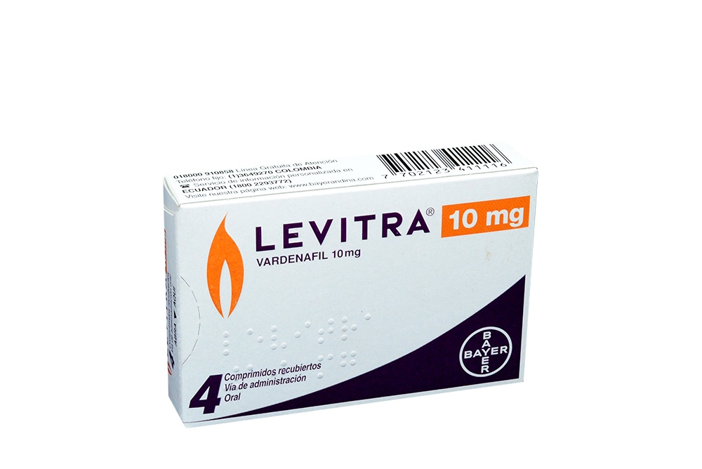 Comprar Levitra 10 mg Caja 4 Comprimidos, En Farmalisto Colombia.