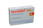 Secnidal 500 mg Caja Con 4 Comprimidos Recubiertos Rx Rx2