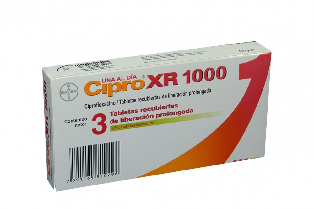 Cipro Xr 1000 Mg Valor