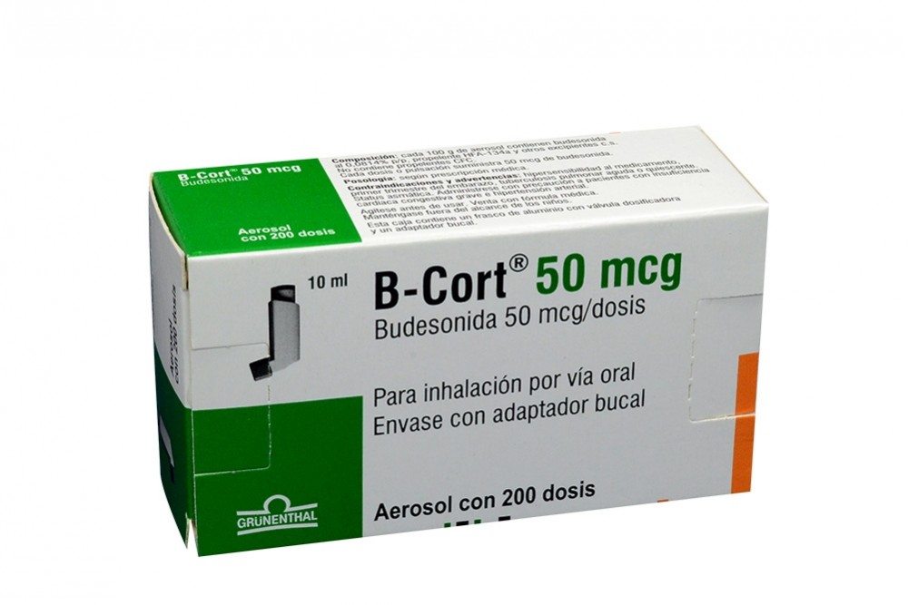 Comprar B Cort 50 Mcg Aerosol 200 Dosis, En Farmalisto Colombia.