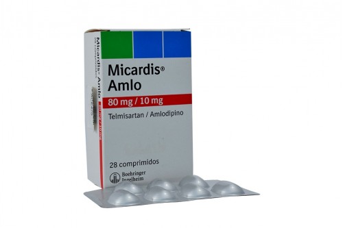 Micardis Amlo 80 / 10 mg Caja Con 28 Comprimidos  Rx Rx1 Rx4