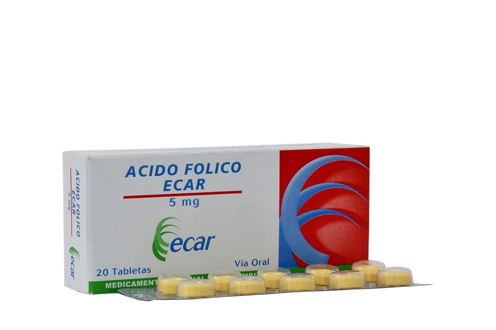 Medicamento acido folico nombre comercial