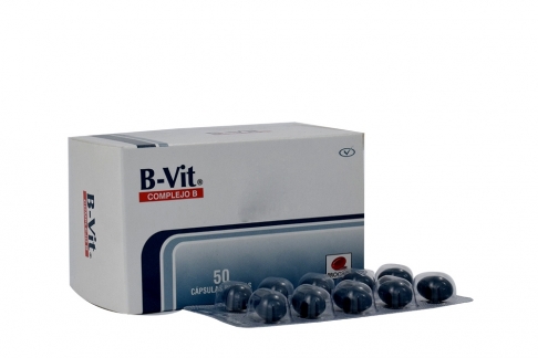 Comprar B-Vit Complejo B Caja 50 Cápsulas En Farmalisto Colombia