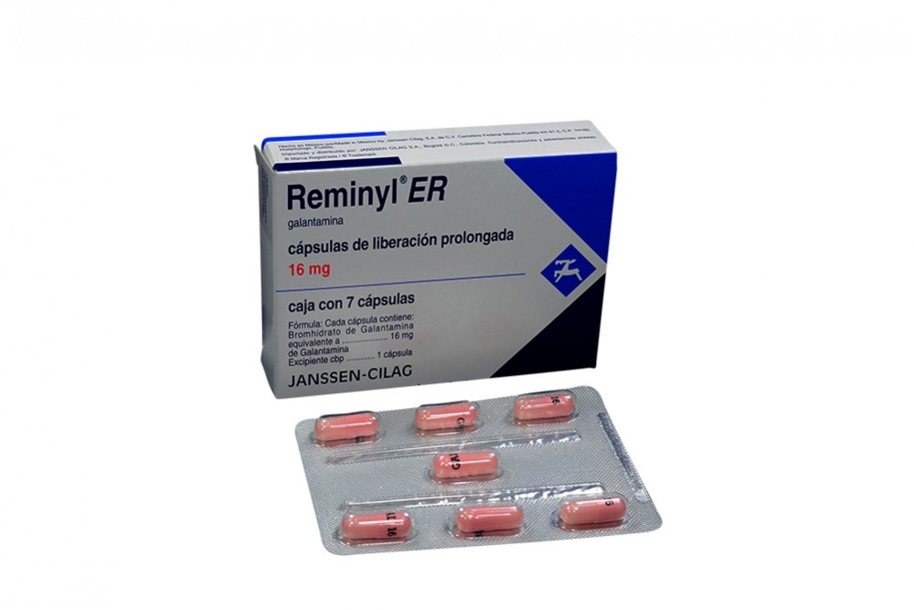 Compra Reminyl ER 16 mg Caja x 7 Cápsulas Farmalisto Colombia.