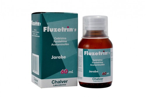 Fluzetrin F Jarabe Caja Con Frasco Con 60 Ml