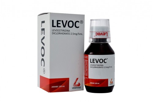 Levoc 2.5 Mg / 5 Ml Caja Con Frasco Con 120 Ml