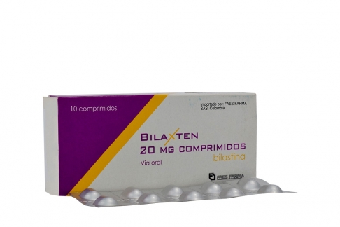 Comprar Bilaxten Mg Caja Comprimidos En Farmalisto Colombia