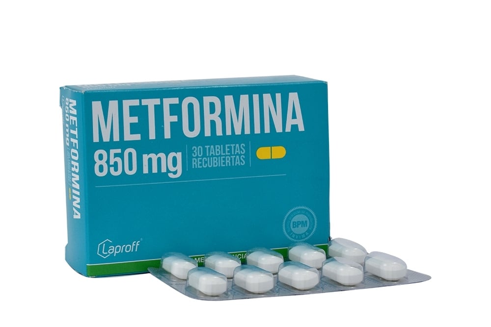 Comprar Metformina 850 mg x 30 Tabletas En Farmalisto Colombia