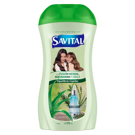 CHAMPU SAVITAL FUSION HERBAL 510 ML