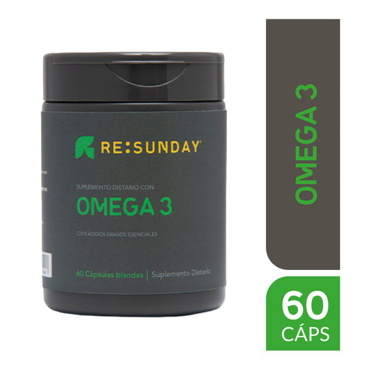 OMEGA 3 FRASCO 60 CAPSULAS BLANDAS RESUNDAY